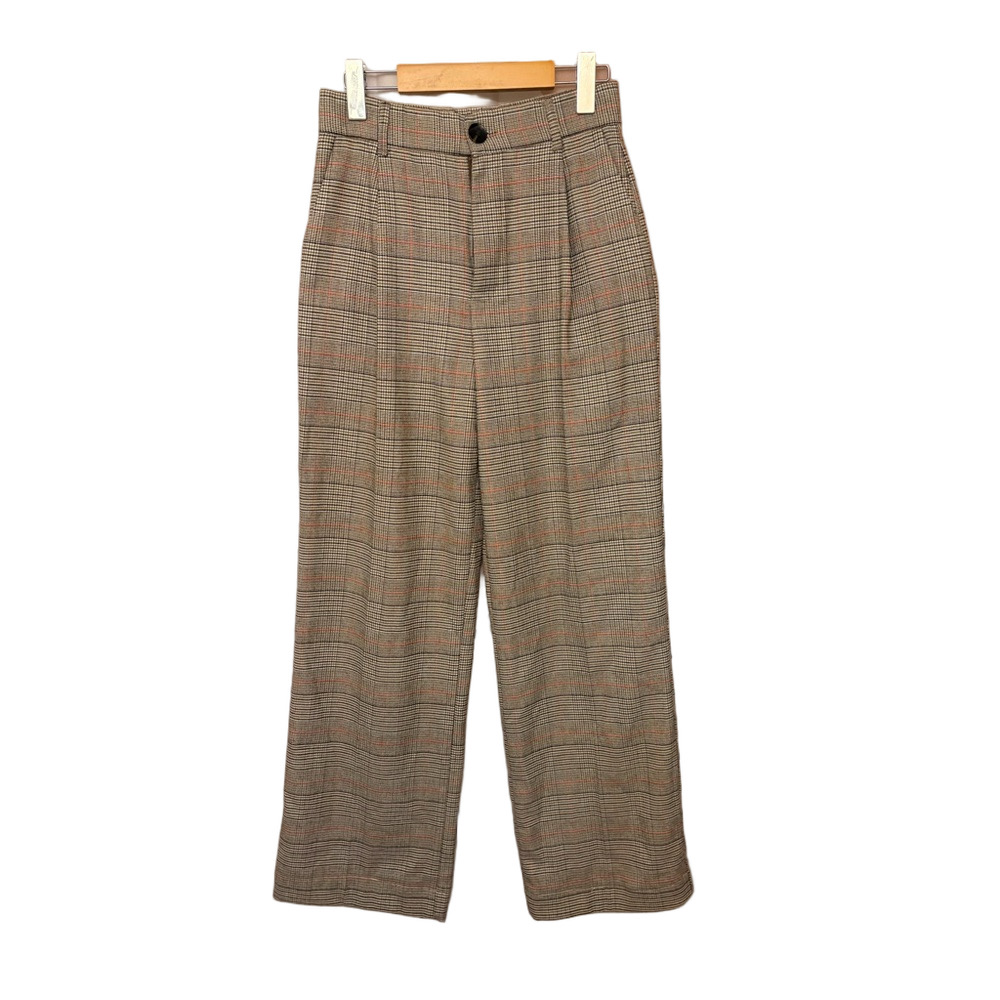 Classic Plaid Dress Pants